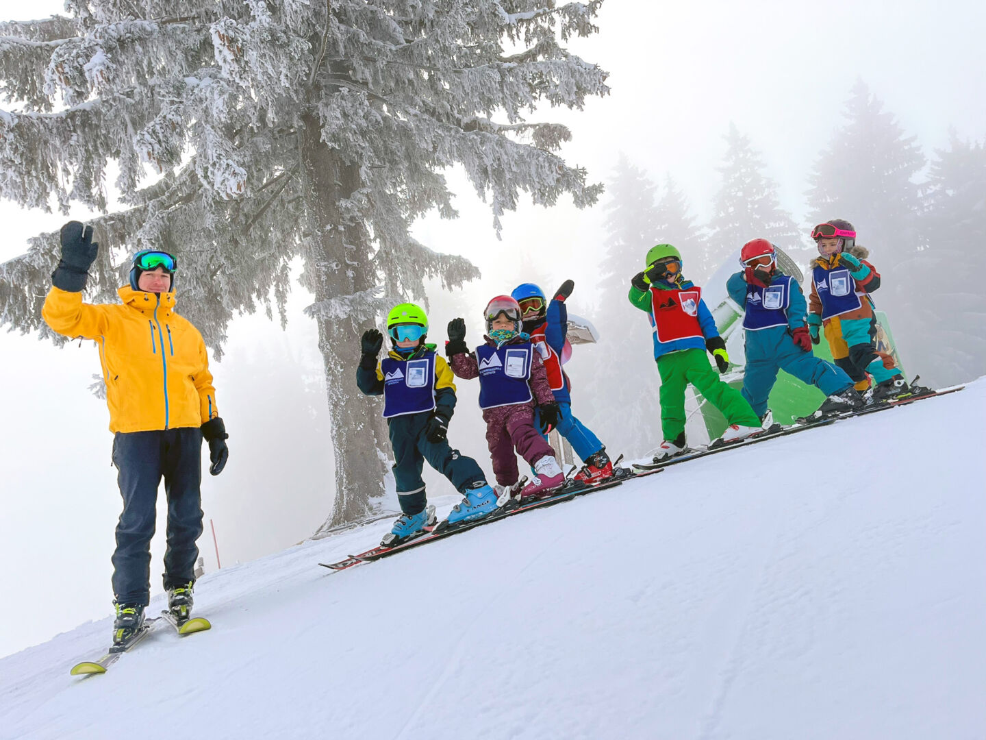 Skischule Hündle - Gruppenkurs Hündlebahn
